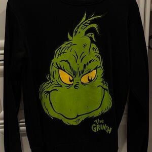 LIKE NEW SMALL DR. SEUSS GRINCH CREWNECK SWEATER